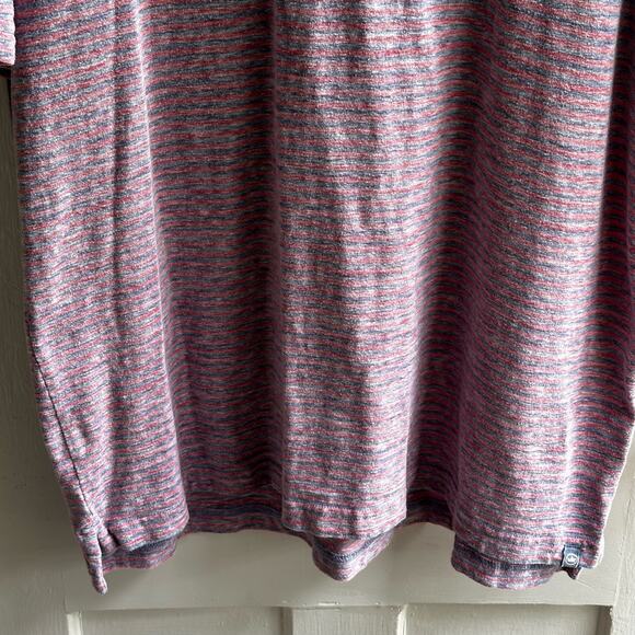 Peter Millar Seaside Pungo Striped Slub Polo Shirt - Picture 5 of 9